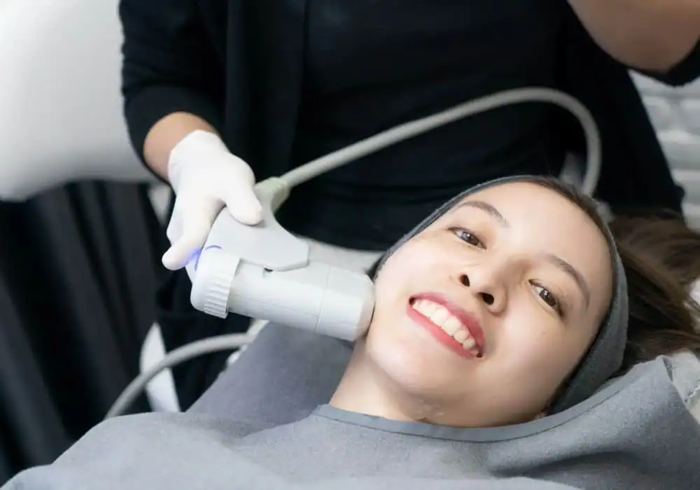 HIFU treatment Sunderland in progress