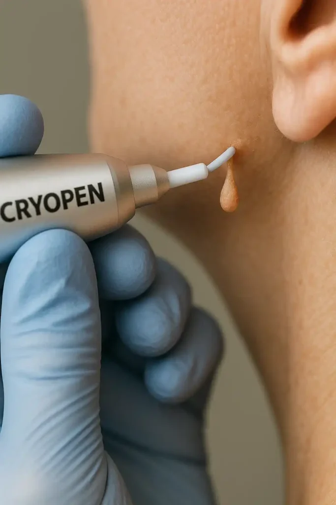 Cryopen for skin tags removal Sunderland speak to our team today!