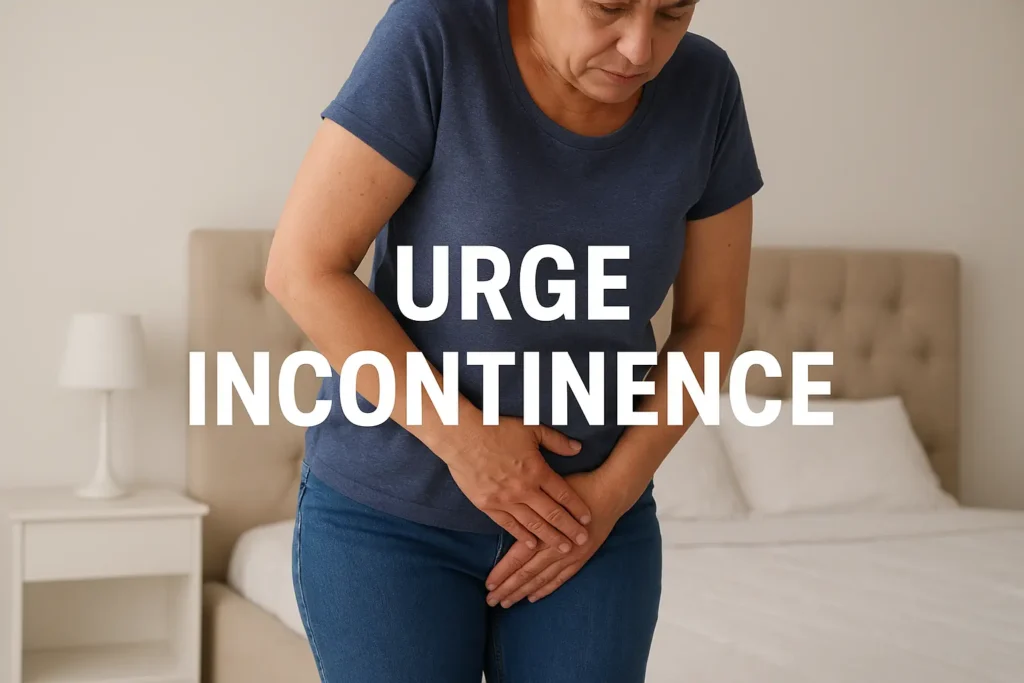 how to manage urge incontinence Sunderland symptoms