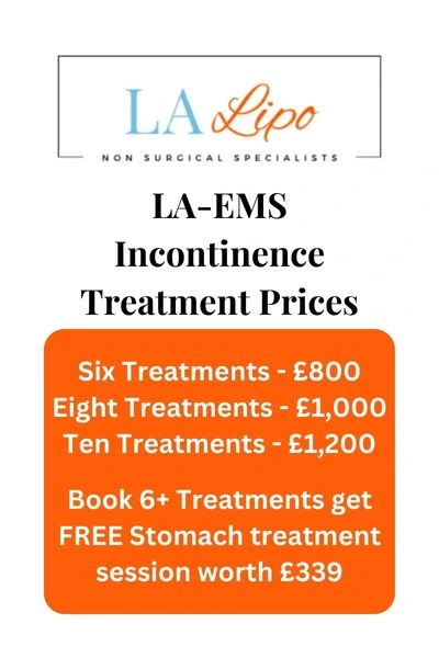 LA-EMS Incontinence Treatment Prices Sunderland