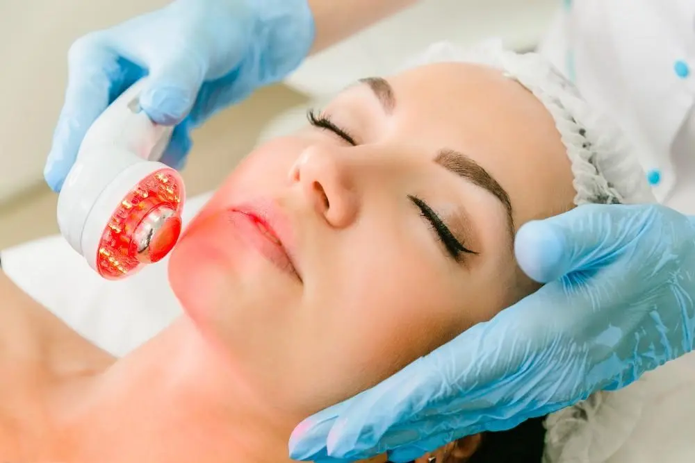 woman having non-surgical Morph8 treatment Sunderland