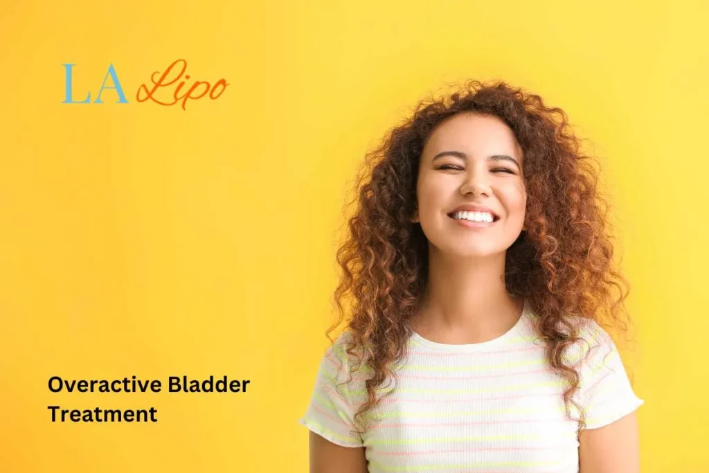 woman smiling about overactive bladder treatment Sunderland solutions